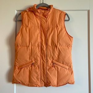 Talbots Women’s Light Orange Vest